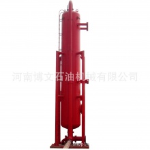低价促销液气分离器 钻井液初级脱气固控设备 防硫化氢液气分离器