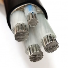 国标铝芯电力电缆线YJLV 3+1/4芯16 25 35 50 70平方铝线厂家直销