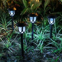 AMAZON 太阳能户外防水庭院灯草坪灯花园LED装饰灯别墅地插灯