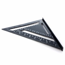 12寸高档高精度铝型材黑色三角尺 30厘米三角板