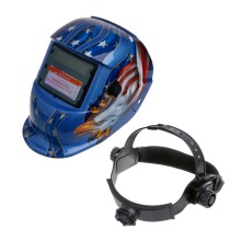 头戴式全自动变光防护电焊面罩可调节焊接帽氩弧焊面罩