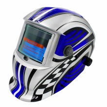 头戴式全自动变光电焊防护面罩电焊工隔热焊接头盔氩弧焊面罩加工